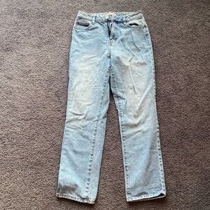 PACSUN light wash mom jean